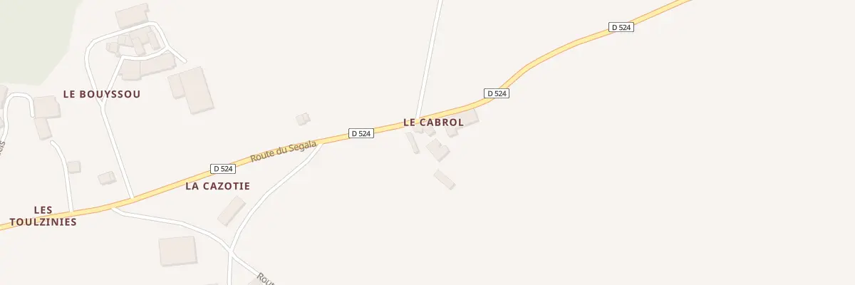 Plan du 5041 Le Cabrol à Quins
