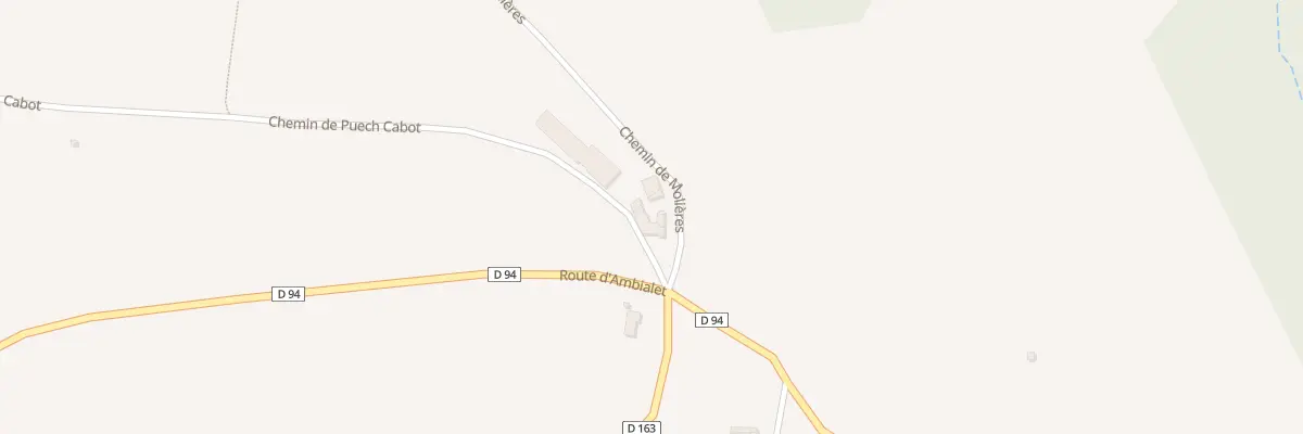 Plan du 34 Che de Puech Cabot au Fraysse