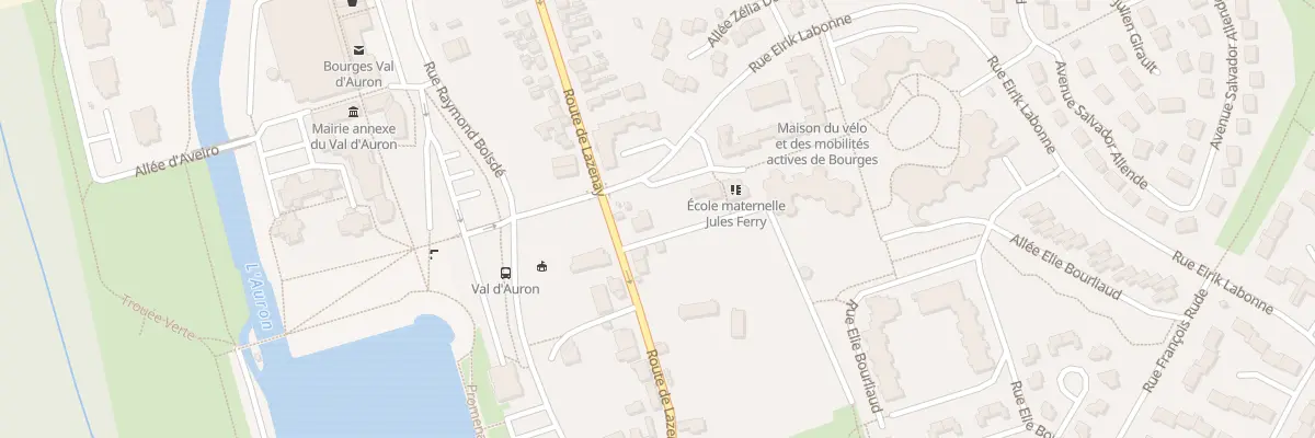 Plan du 137 Rue de Lazenay à Bourges