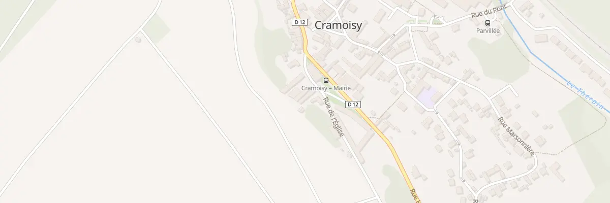 Plan du 6 Rue de l’Eglise à Cramoisy