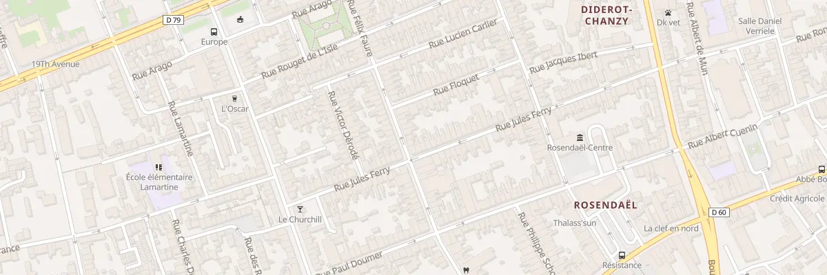 Plan du 26 Rue Félix Faure à Dunkerque