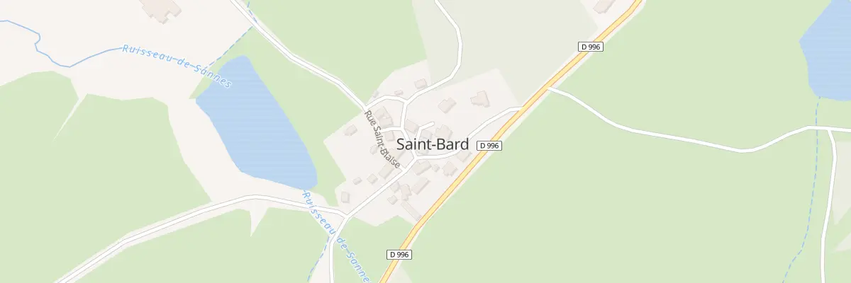 Plan du 5023 Le Bourg à Saint-Bard
