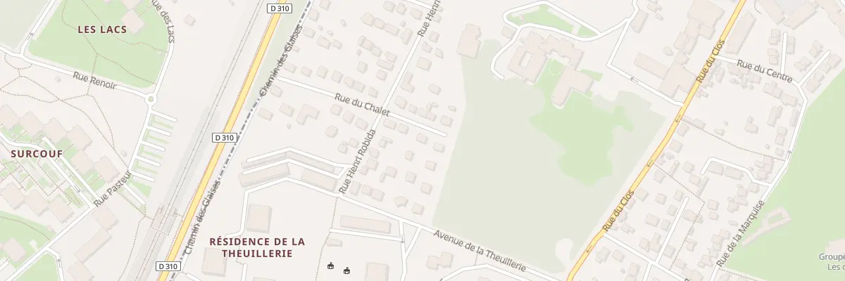 Plan du 3 Rue du Chalet à Ris-Orangis