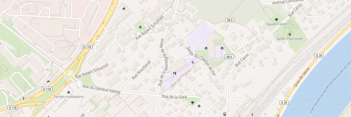 Plan du 24B Rue de la Montagne de Mons à Athis-Mons