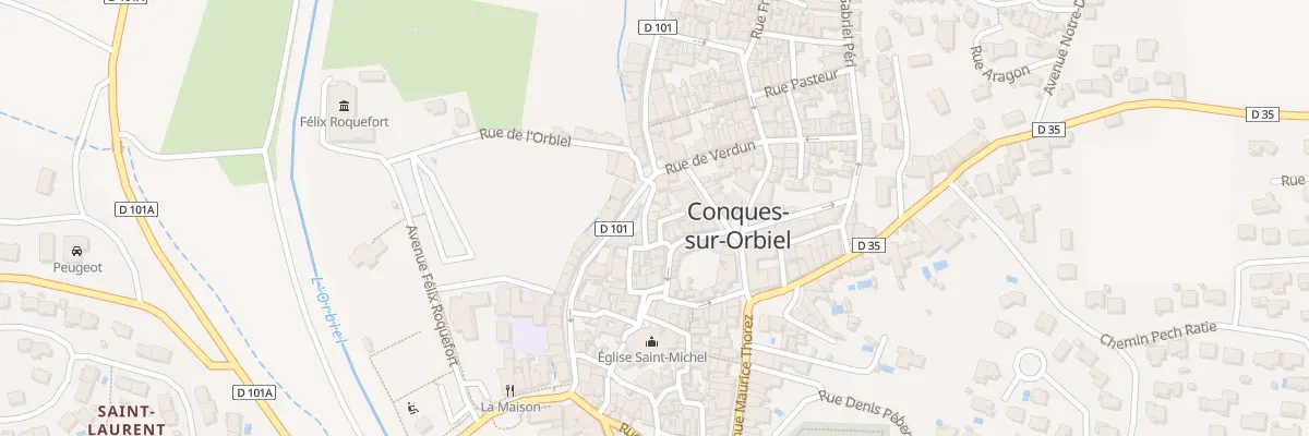 Plan du 103 Rue Marcelin Albert à Conques-sur-Orbiel