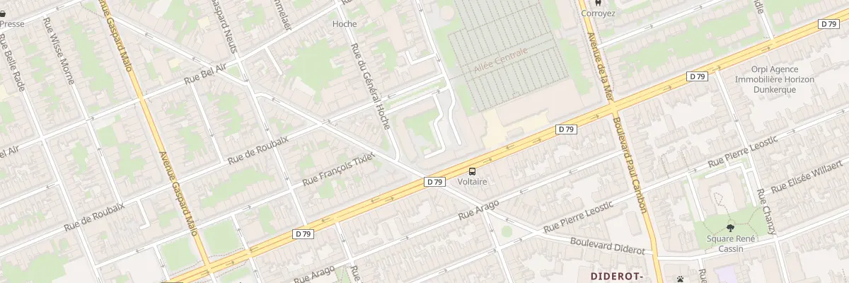 Plan du 140 Rue de Roubaix à Dunkerque
