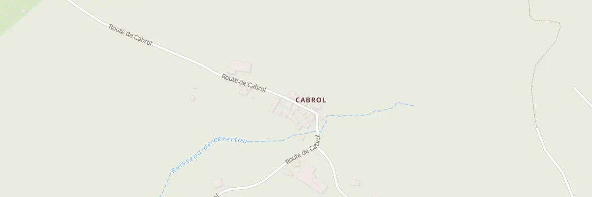 Plan du 1650 Rte de Cabrol à Saint-Salvy-de-la-Balme