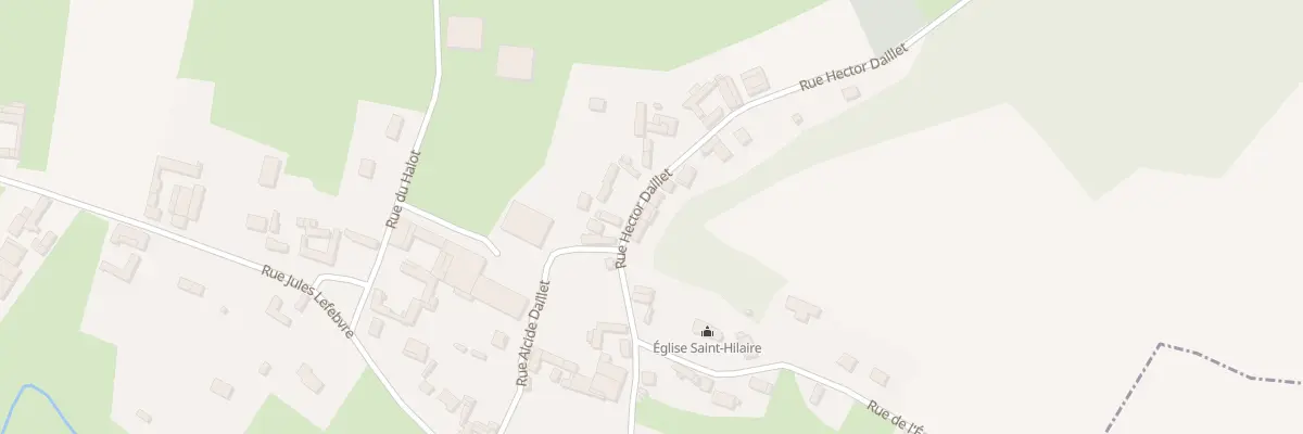 Plan du 242 Rue Hector Daillet à Amplier