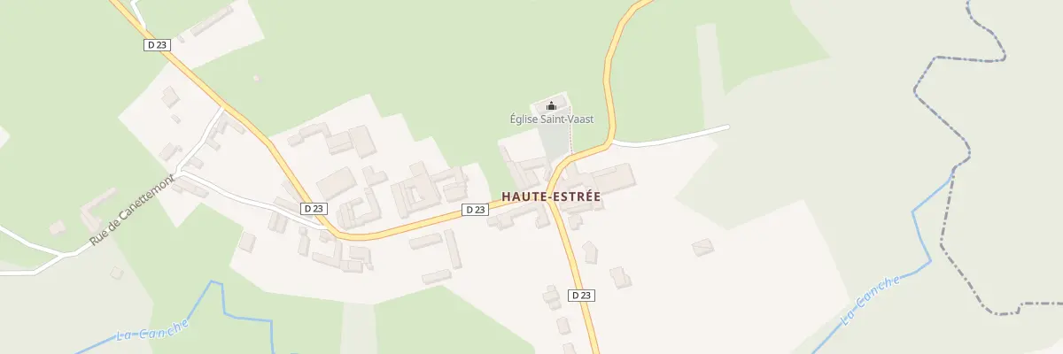 Plan du 16 Rte de Saint-Pol à Estrée-Wamin