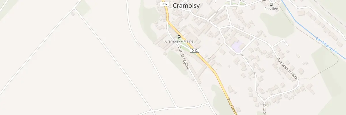 Plan du 8 Rue de l’Eglise à Cramoisy