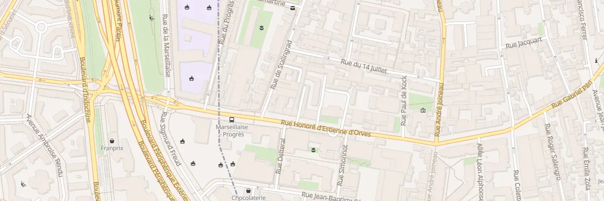 Plan du 32 Rue Estienne d’Orves au Pré-Saint-Gervais