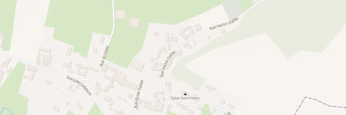 Plan du 260 Rue Hector Daillet à Amplier