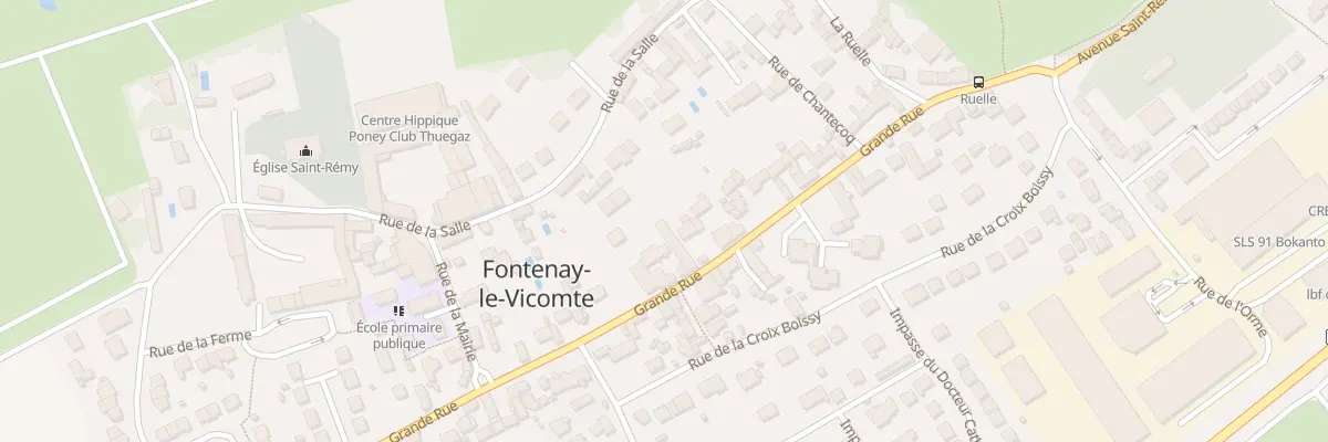 Plan du 5 Res Le Clos Fontana à Fontenay-le-Vicomte