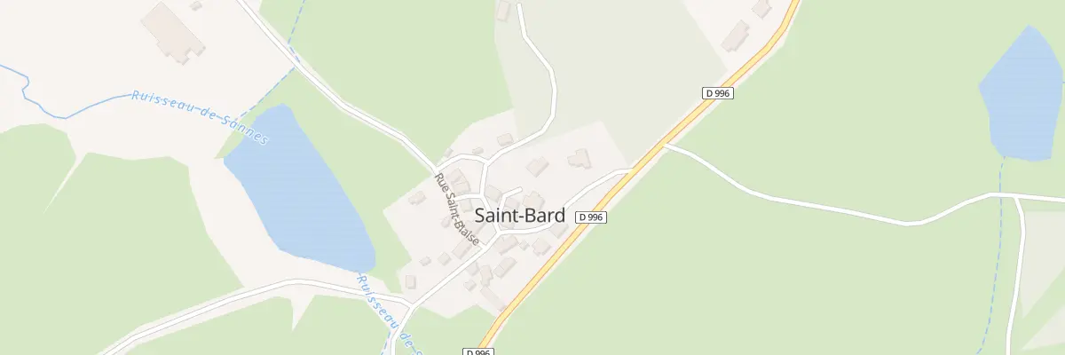 Plan du 8 Imp Sainte Marguerite à Saint-Bard