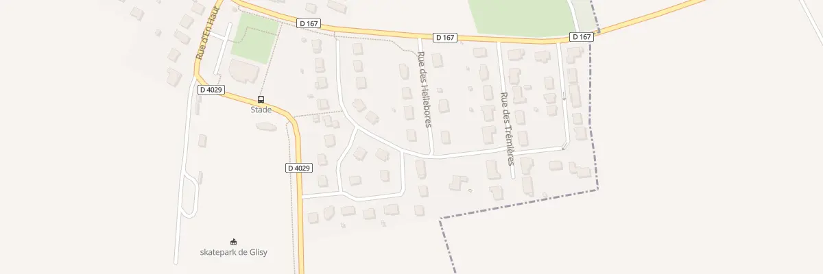 Plan du 8 La Roseraie à Glisy