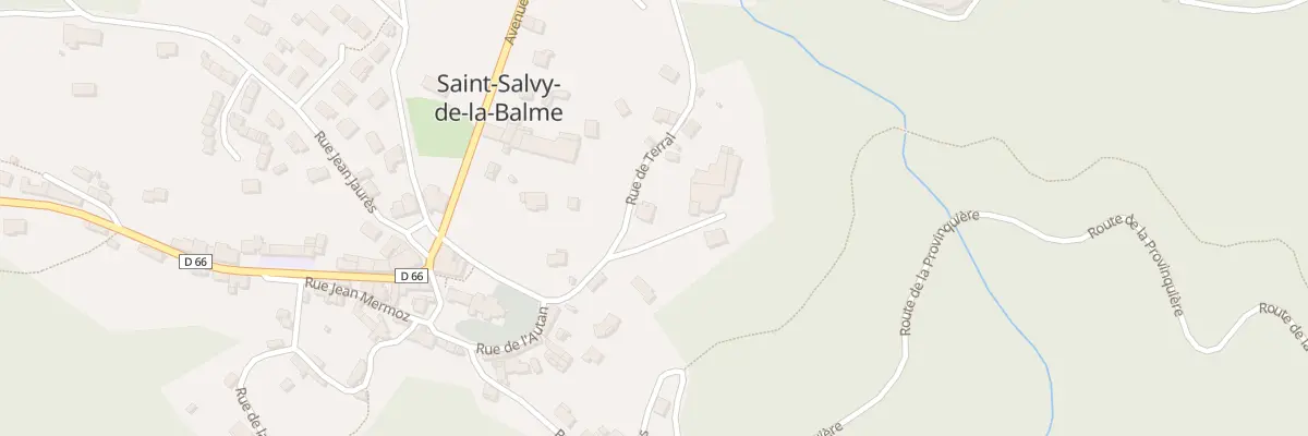 Plan du 2 Rue de Terral à Saint-Salvy-de-la-Balme