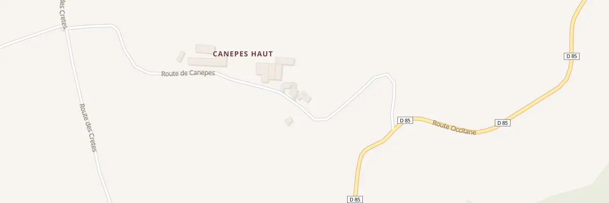Plan du 5357 Canepes Haut à Moyrazès