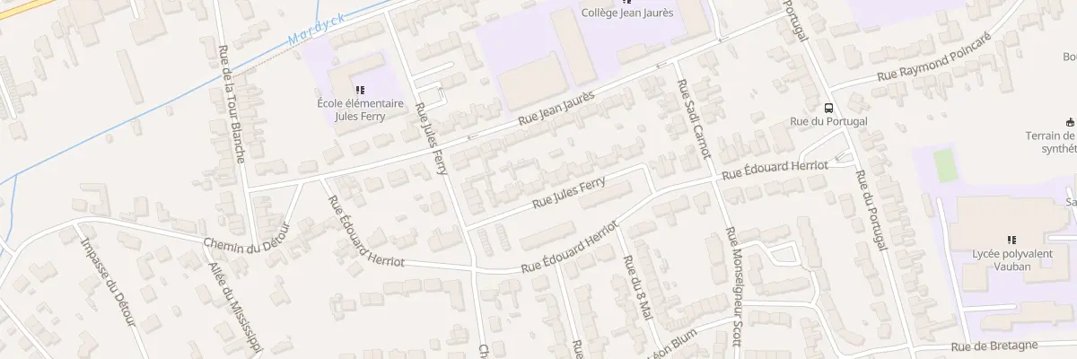 Plan du 31 Rue Jules Ferry à Aire-sur-la-Lys