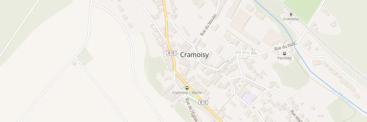 Plan du 2 Pl de la République à Cramoisy