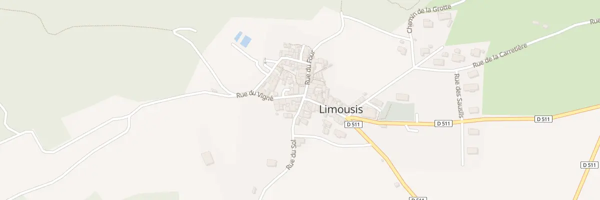 Plan du 2 Rue du Sol à Limousis
