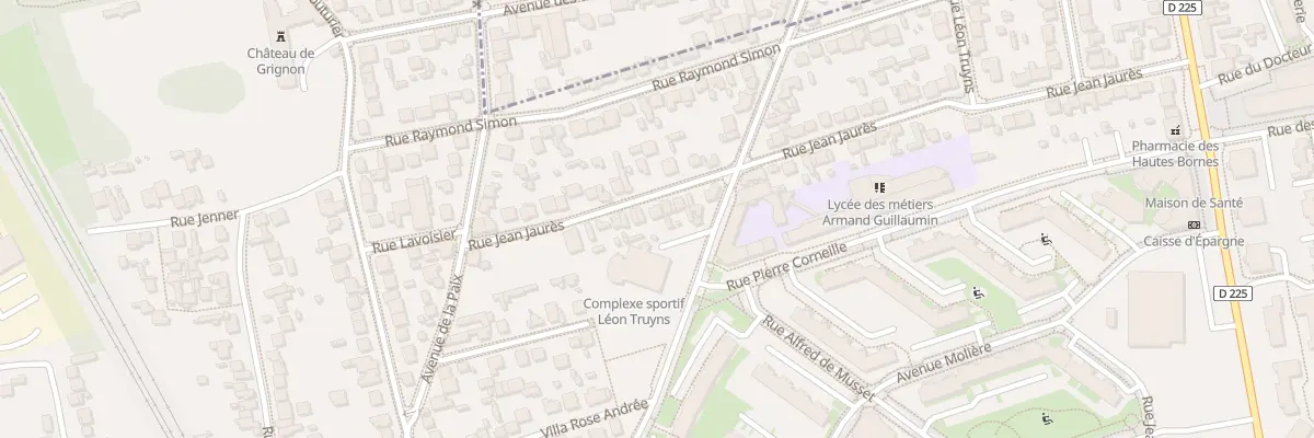 Plan du 61 Rue Jean Jaurès à Orly
