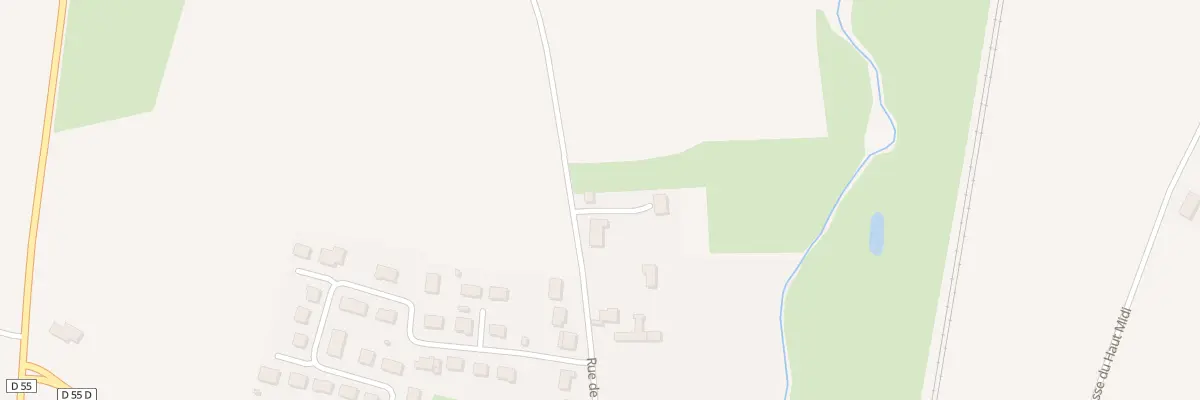 Plan du 208 Rue de la Mairie à Ochtezeele