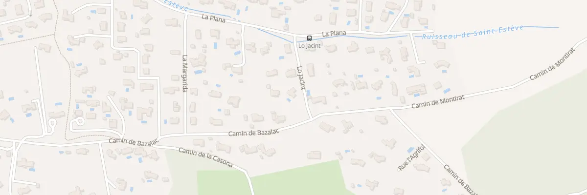 Plan du 11 Rue Lo Jacint à Palaja