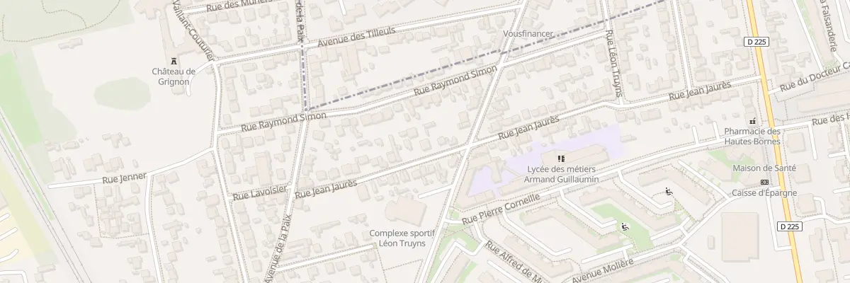 Plan du 58 Rue Jean Jaurès à Orly