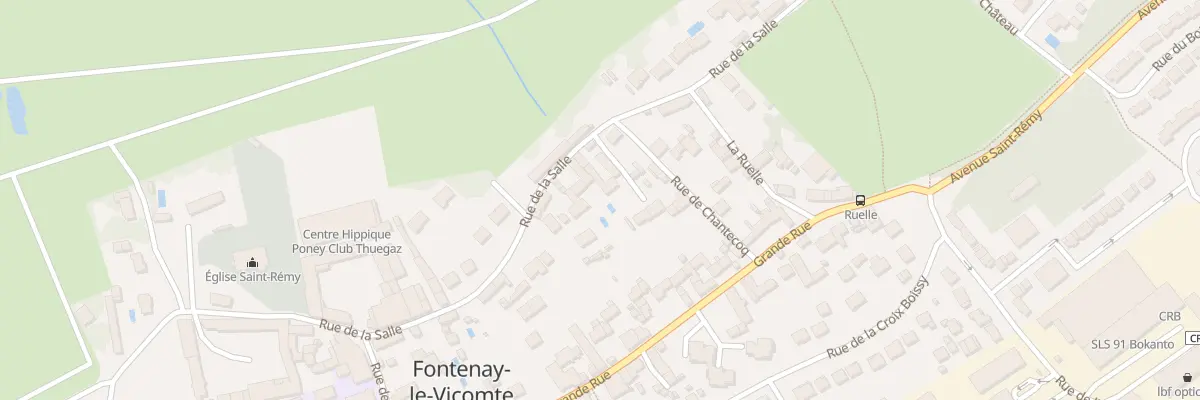 Plan du 8 Rue de la Salle à Fontenay-le-Vicomte