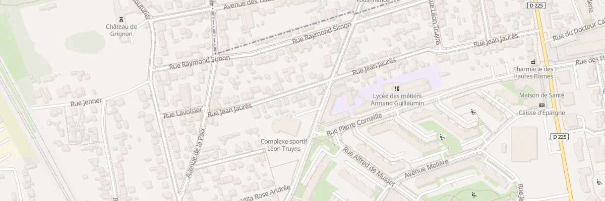 Plan du 59B Rue Jean Jaurès à Orly