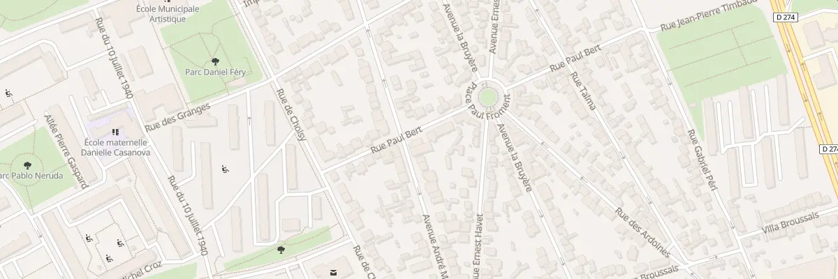 Plan du 32 Av André Maginot à Vitry-sur-Seine
