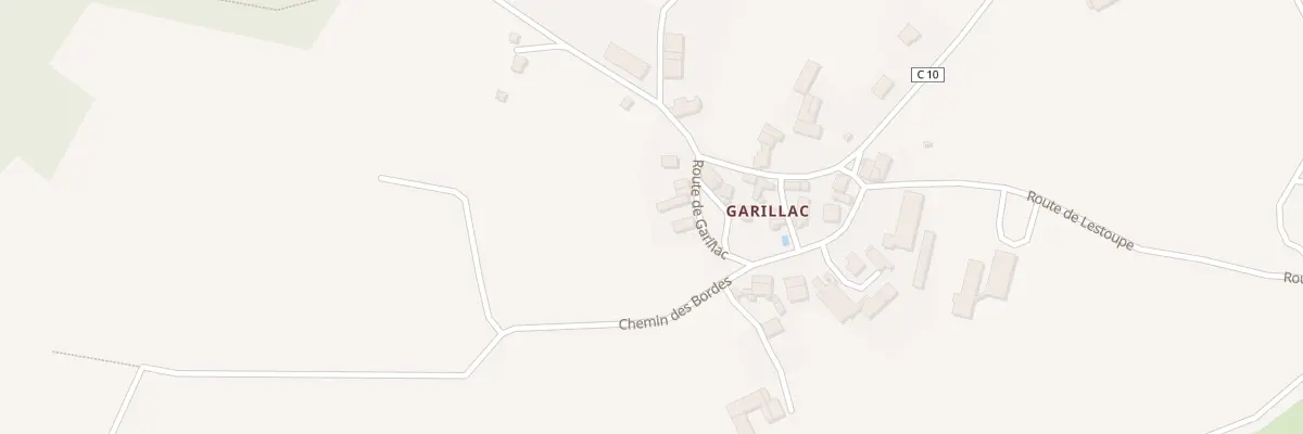 Plan du 5325 Garillac à Clairvaux-d’Aveyron
