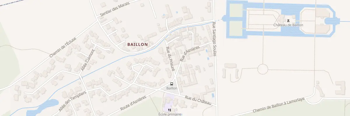 Plan du 18 Rue du Prieuré à Asnières-sur-Oise