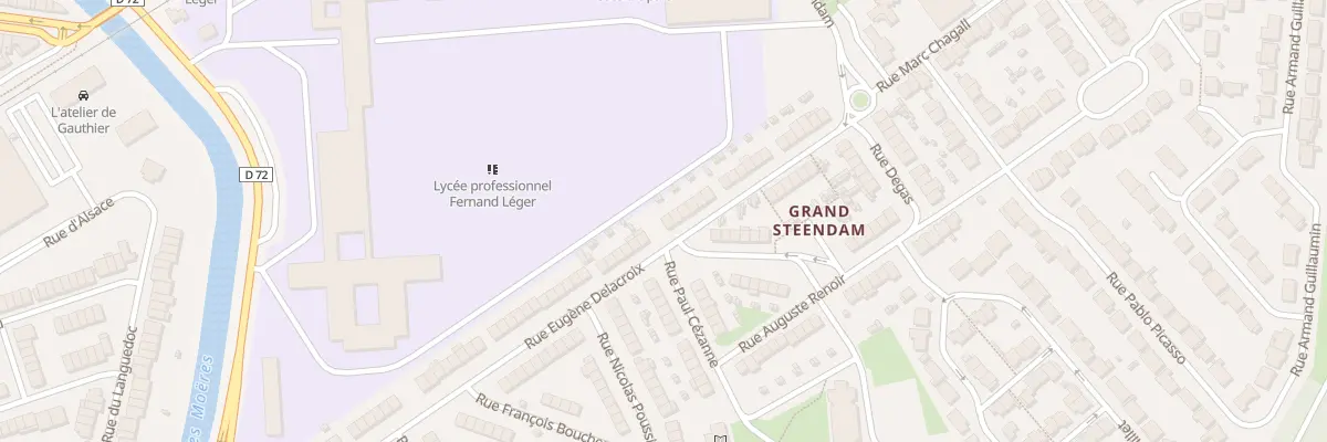 Plan du 81 Rue Eugène Delacroix à Coudekerque-Branche