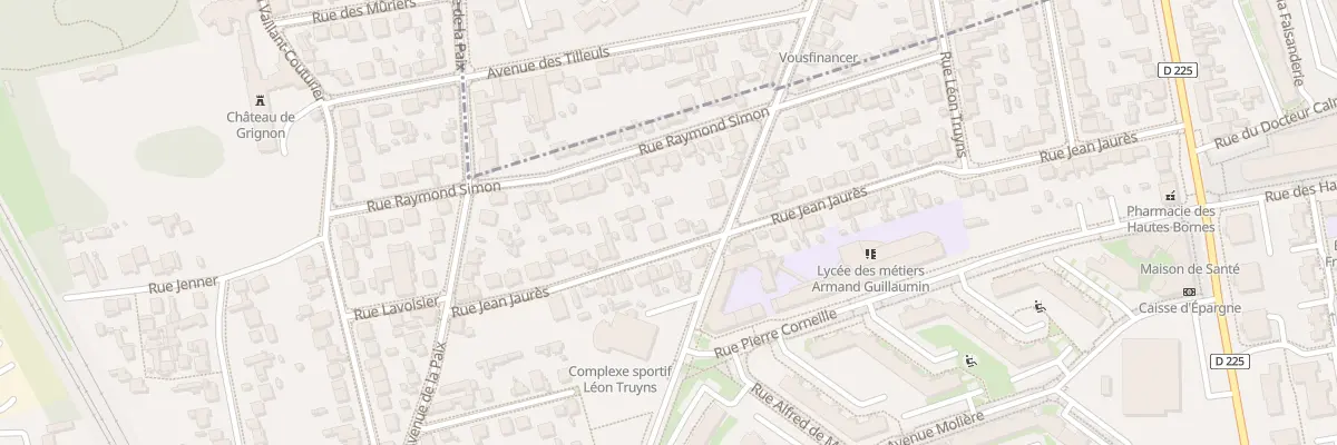 Plan du 56 Rue Jean Jaurès à Orly