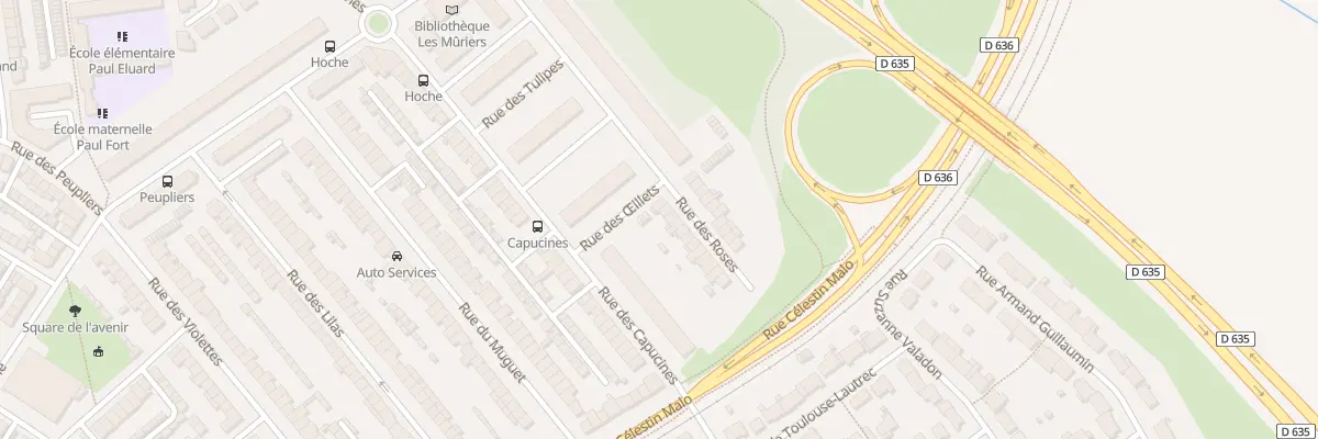 Plan du 3 Rue des Roses à Coudekerque-Branche