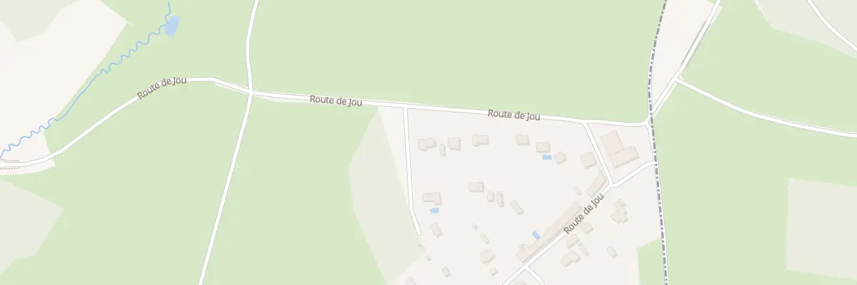 Plan du 2 Rte de Jou à Vasselay