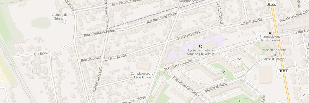 Plan du 57 Rue Jean Jaurès à Orly