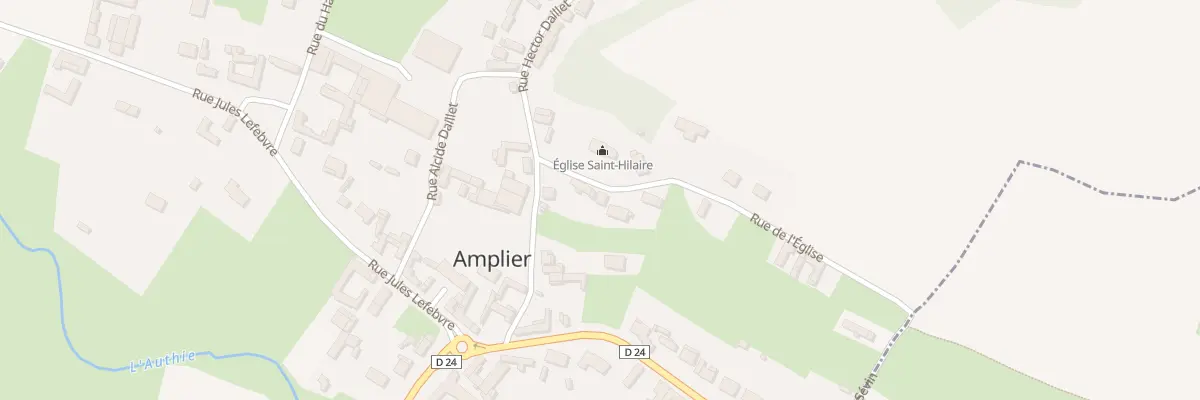 Plan du 54 Rue de l’Eglise à Amplier