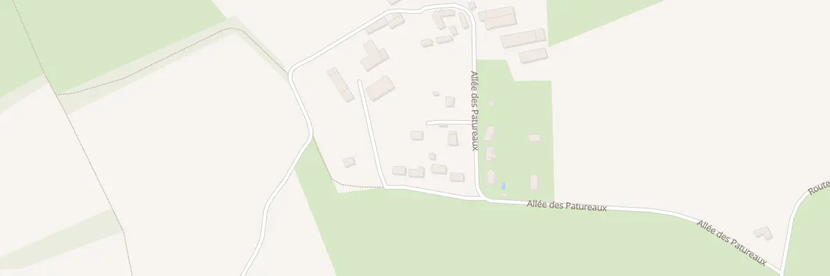 Plan du 1D All des Pâtureaux à Vasselay