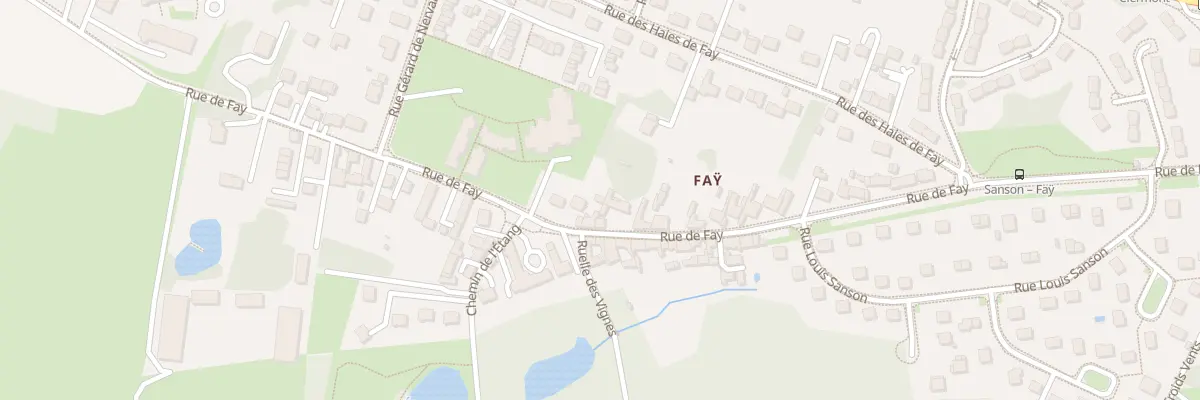 Plan du 30 Rue de Fay à Clermont