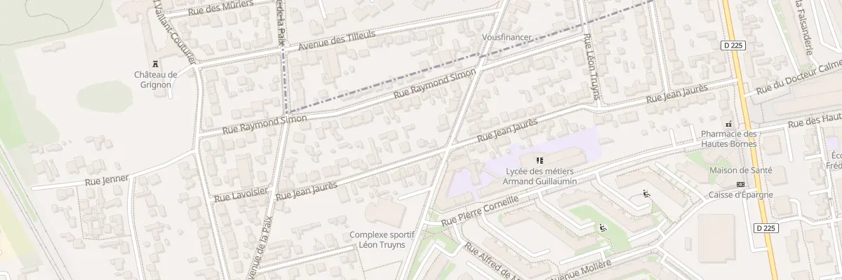 Plan du 54 Rue Jean Jaurès à Orly