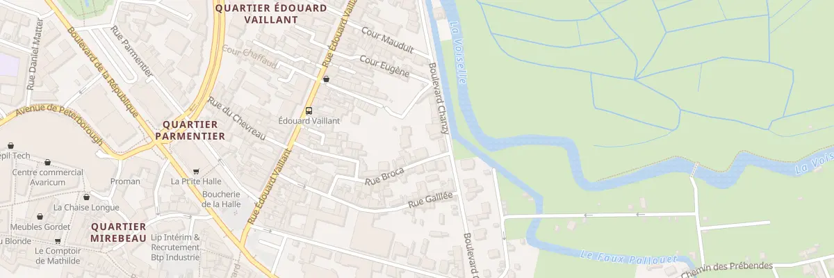 Plan du 24B Bd Chanzy à Bourges