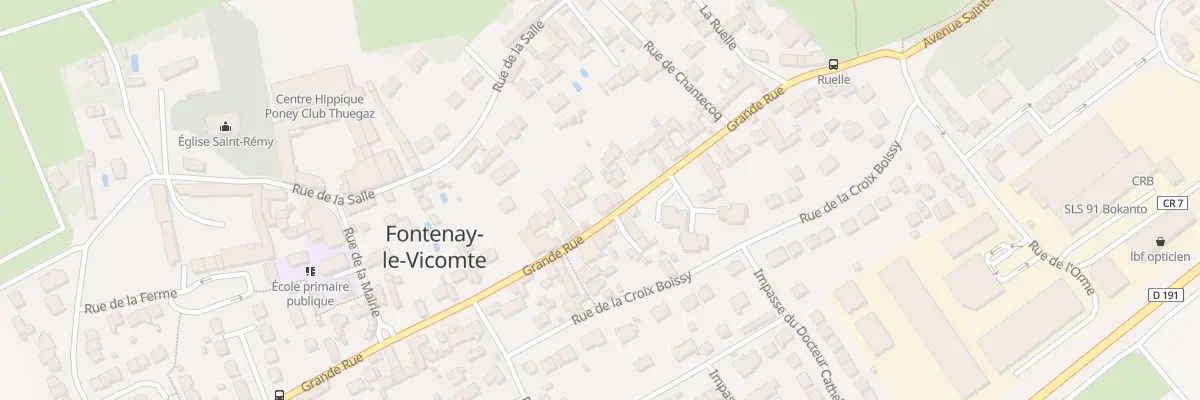 Plan du 2 Res Le Clos Fontana à Fontenay-le-Vicomte