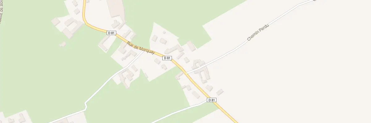 Plan du 49 Rue de Marquay à Ostreville