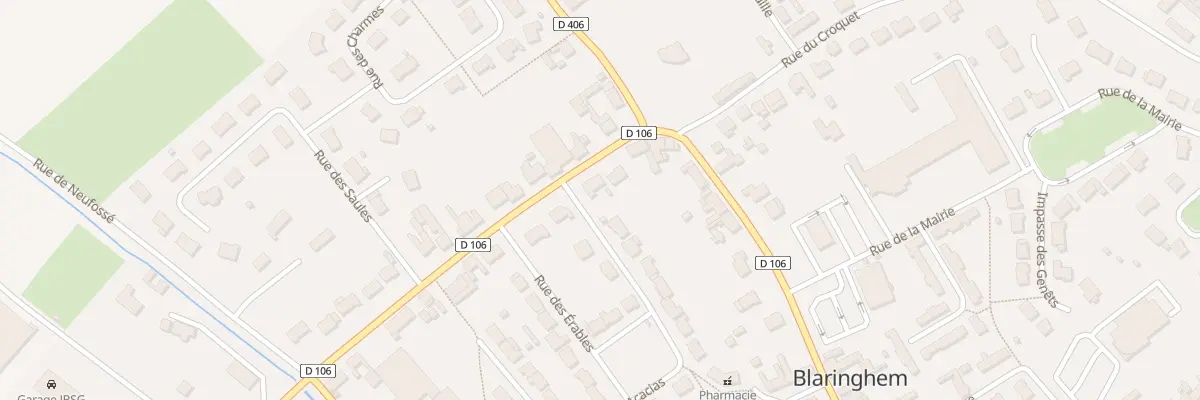 Plan du 57 Rue Andre Plockyn à Blaringhem