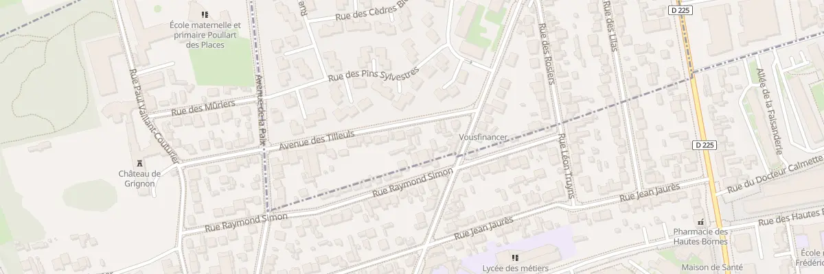 Plan du 47 Av des Tilleuls à Thiais
