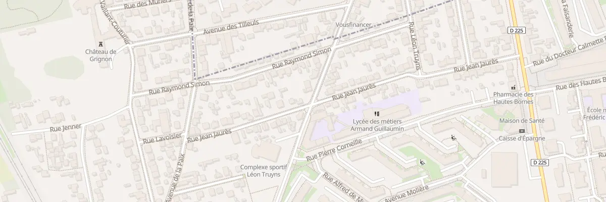 Plan du 52 Rue Jean Jaurès à Orly