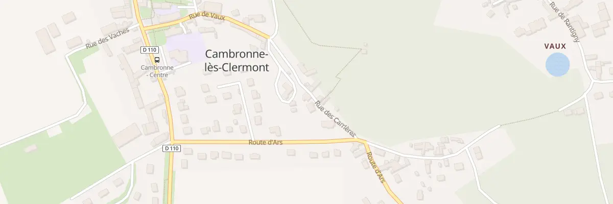 Plan du 108 Rue des Carrières à Cambronne-lès-Clermont