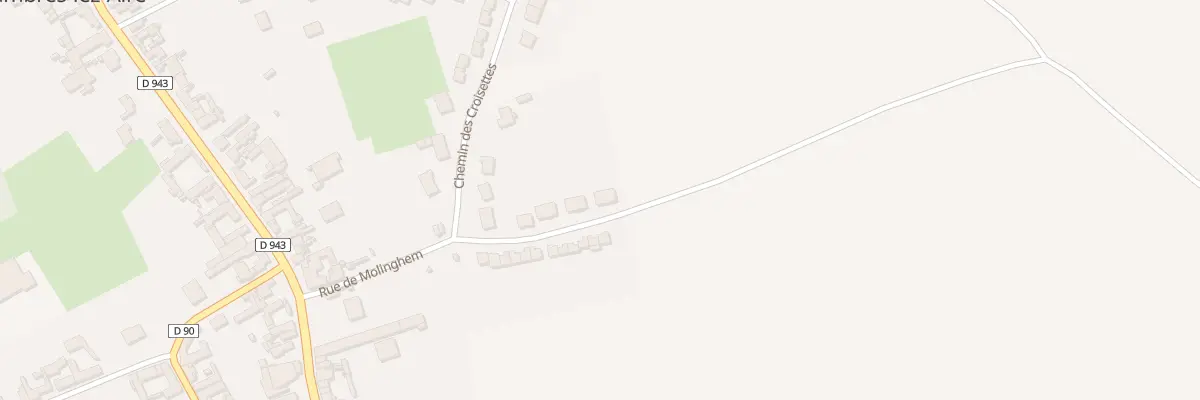Plan du 241 Che de Molinghem à Lambres-lez-Aire